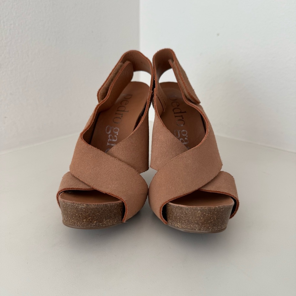 Pedro Garcia Platform Slingback Heels - Picture 4 of 12